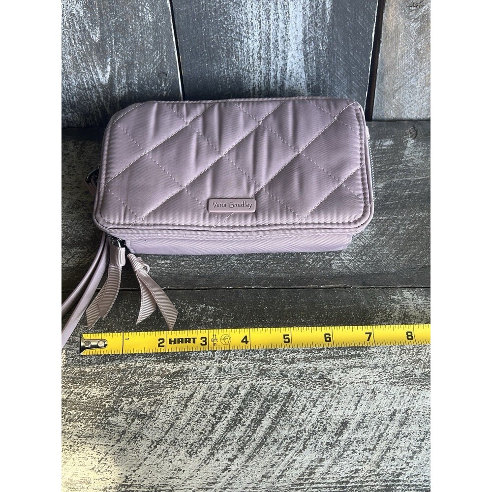 Vera Bradley Ultralight RFID Accordion Wristlet In Light Purple Lavender - Picture 5 of 5